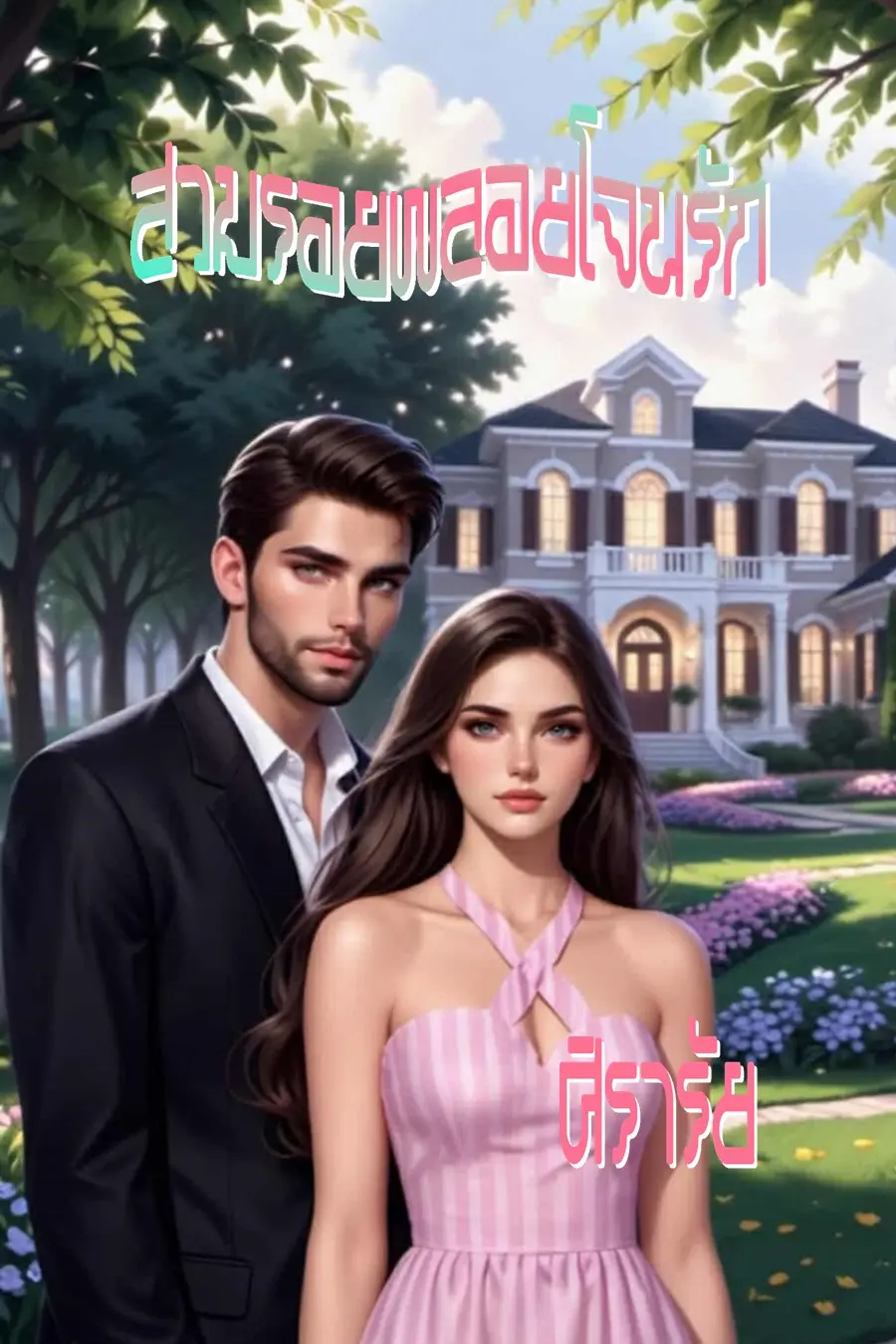 ปกนิยาย สวมรอยพลอยโจนรัก