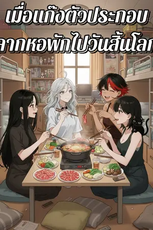 ปกนิยาย เมื่อแก๊งตัวประกอบลากหอพักไปวันสิ้นโลก: ภารกิจฉีกบทนิยายและกระทืบตัวเอกให้จมดิน!