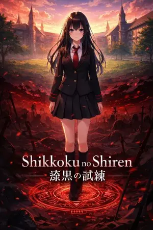 ปกนิยาย Shikkoku no Shiren | บททดสอบแห่งความมืดสนิท