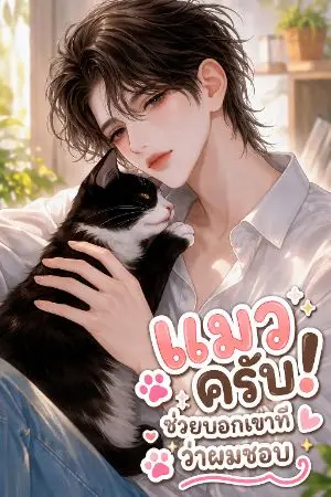 ปกนิยาย แมวครับ! ช่วยบอกเขาทีว่าผมชอบ