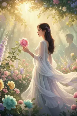 ปกนิยาย สวนหัวใจของขิม