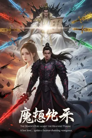 ปกนิยาย มารพิโรธบัลลังก์สวรรค์