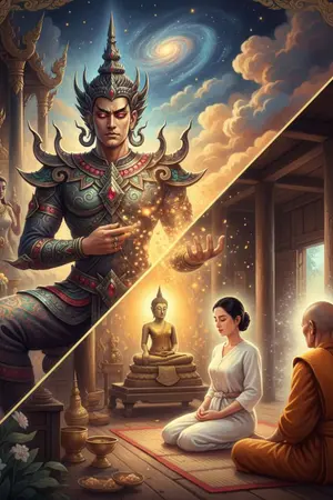 ปกนิยาย ศรัทธาพญามาร