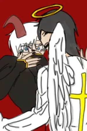 ปกนิยาย 🫱ปีศาจพีมและเทวดาฟีม🫲