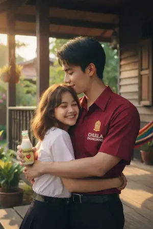 ปกนิยาย ตกหลุมรักซ้ำๆ ในขวดนมรสกล้วย (Banana Milk & My Secret Crush)