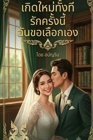 ปกนิยาย เกิดใหม่ทั้งที รักครั้งนี้ ฉันขอเลือกเอง"