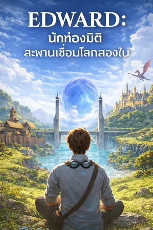 ปกนิยาย EDWARD: นักท่องมิติสะพานเชื่อมโลกสองใบ