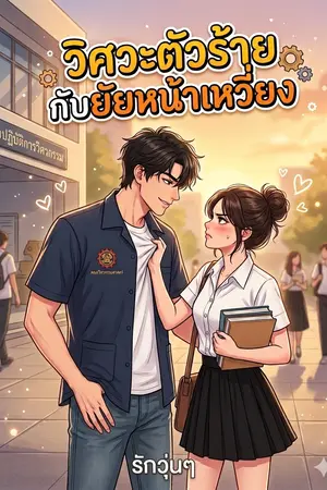 ปกนิยาย วิศวะตัวร้ายกับยัยหน้าเหวี่ยง