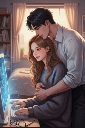 ปกนิยาย สัมผัสต้องห้ามในห้องตรงข้าม