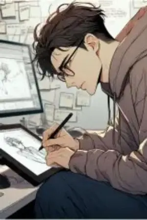 ปกนิยาย นักวาดมังงะโลกคู่ขนาน