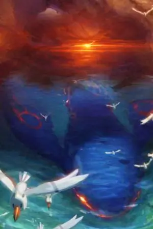 ปกนิยาย โปเกมอน มาสเตอร์แห่งสายฝน