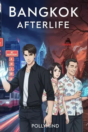 ปกนิยาย บางกอกหลังความเป็น Bangkok Afterlife
