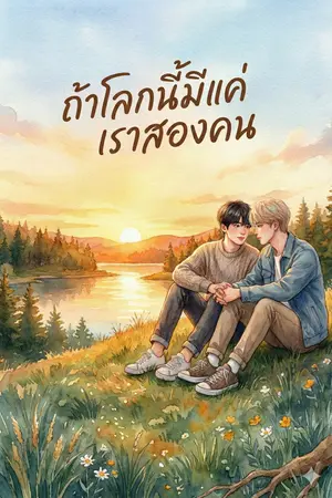 ปกนิยาย ถ้าโลกนี้มีแค่เราสองคน