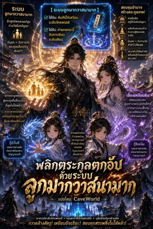 ปกนิยาย พลิกตระกูลตกอับด้วยระบบลูกมากวาสนามาก