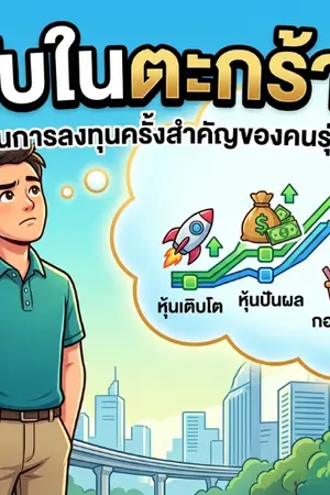 ปกนิยาย รหัสลับในตะกร้าลงทุน