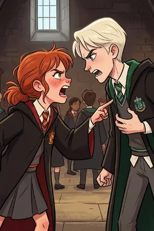 ปกนิยาย [Fanfiction : Harry Potter] seeing red Rose x Scorpius