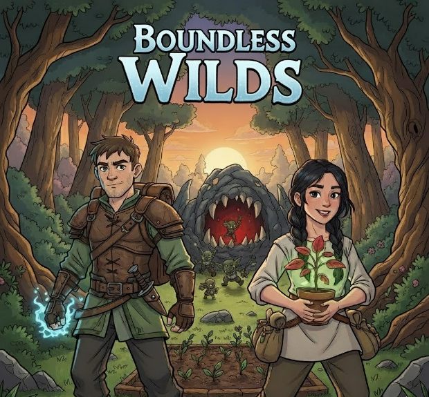 ปกนิยาย พงไพรไร้ขอบเขต Boundless Wilds