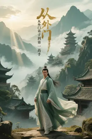 ปกนิยาย จากศิษย์นอกสู่จอมยุทธ์อันดับหนึ่ง