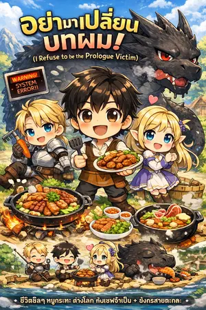 ปกนิยาย อย่ามาเปลี่ยนบทผม! (I Refuse to be the Prologue Victim)