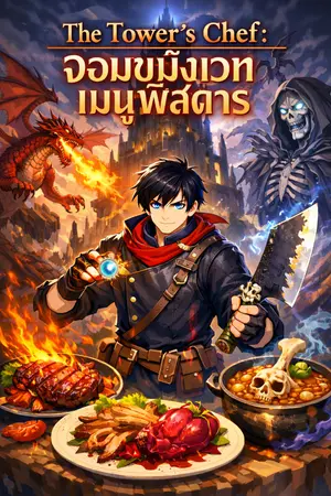 ปกนิยาย The Tower’s Chef: จอมขมังเวทเมนูพิสดาร