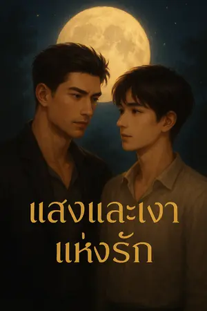 ปกนิยาย แสงและเงา แห่งรัก