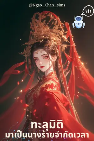 ปกนิยาย ทะลุมิติมาเป็นนางร้ายจำกัดเวลา