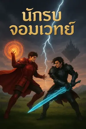 ปกนิยาย นักรบจอมเวทย์