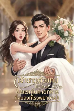 ปกนิยาย เจ้าสาวตัวแทนกับคืนแรกในค่ายทหารที่จบลงที่โรงพยาบาล (นิยายแปล)