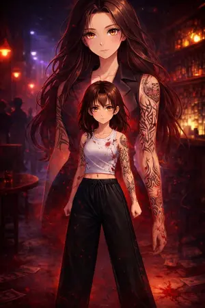 ปกนิยาย Girl Beneath Shadows  ( เด็กหญิงใต้เงามืด )