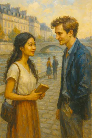 ปกนิยาย รักของกานดาและAdrien