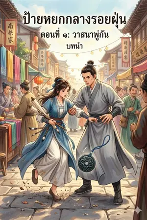 ปกนิยาย วาสนาป้ายหยกกลางรอยฝุ่น