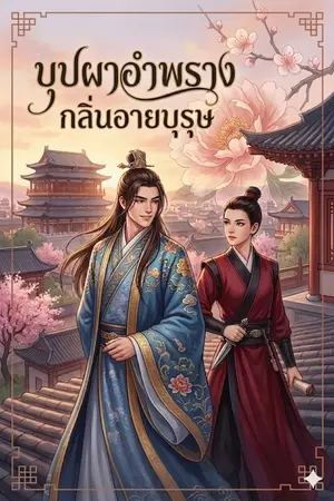 ปกนิยาย บุปผาอำพราง กลิ่นอายบุรุษ