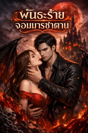 ปกนิยาย พันธะร้ายซาตาน