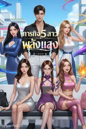 ปกนิยาย ภารกิจ5สาวพลังแสง(อัพตอนวันพุธ-วันพฤหัสบดี เวลา 11.00 น.)