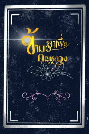 ปกนิยาย ข้ามเวลาเพื่อคุณหลวง