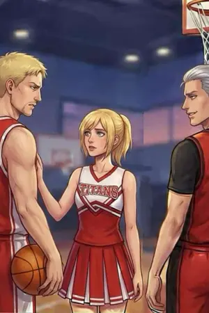 ปกนิยาย Cross-Court Hearts [Reiner x Krista x Hidan]