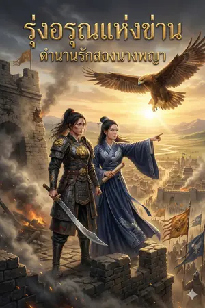 ปกนิยาย รุ่งอรุณแห่งข่าน: ตำนานรักสองนางพญา