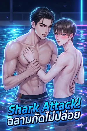 ปกนิยาย Shark Attack! ฉลามกัดไม่ปล่อย