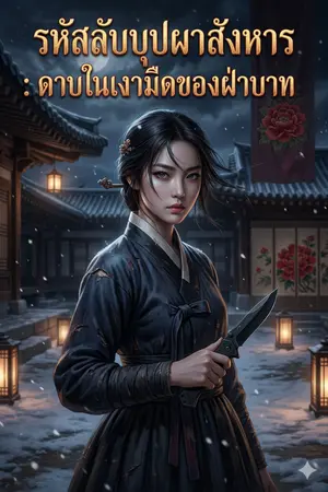 ปกนิยาย รหัสลับบุปผาสังหาร : ดาบในเงามืดของฝ่าบาท