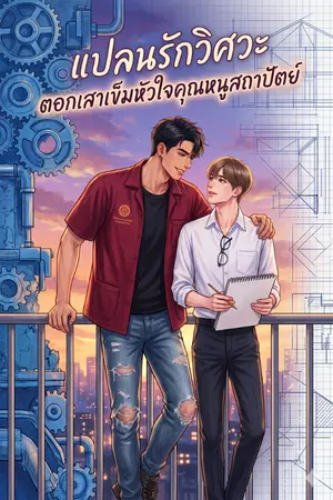 ปกนิยาย แปลนรักวิศวะ: ตอกเสาเข็มหัวใจคุณหนูสถาปัตย์