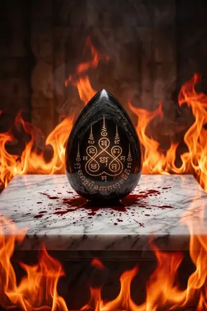 ปกนิยาย วิปลาสมูเตลู (The Crimson Amulet)