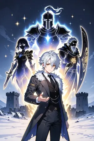 ปกนิยาย ผมเกิดใหม่เป็นลอร์ดดินแดนรกร้าง แต่ดันมองเห็น 'วีรชนในตำนาน' สิงอยู่ในร่างชาวบ้านยาจก