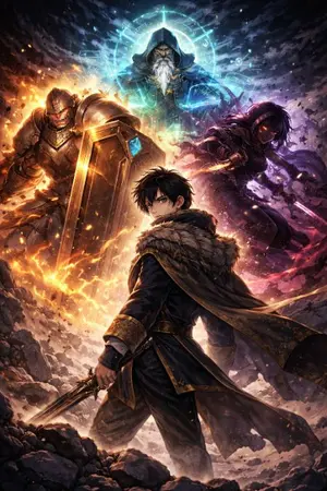 ปกนิยาย ผมถูกเตะโด่งไปเป็นลอร์ดดินแดนรกร้าง แต่ดันมองเห็น 'วีรชนในตำนาน' สิงอยู่ในร่างชาวบ้านยาจกเลยสร้างกองทัพเทพเจ้าจากคนบ้าและขอทาน!