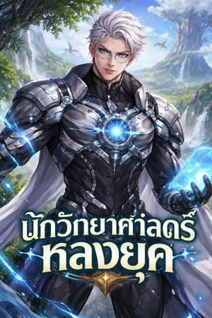 ปกนิยาย นักวิทยาศาสตร์หลงยุค