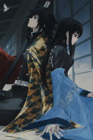ปกนิยาย Fanfic Kimetsu no Yaiba Giyu X OC  / ความรักที่ไม่เคยถูกบันทึก