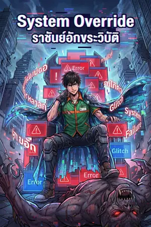 ปกนิยาย System Override ราชันย์อักขระวิบัติ