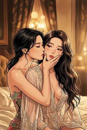 ปกนิยาย พันธนาการด้วยรักสีเพลิง​