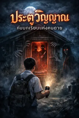 ปกนิยาย ประตูวิญญาณกับบทเรียนแห่งคนตาย
