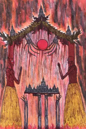 ปกนิยาย ประตูวิญญาณกับบทเรียนแห่งคนตาย