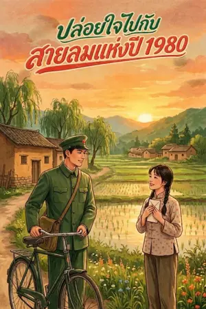 ปกนิยาย ปล่อยใจไปกับสายลมแห่งปี 1980